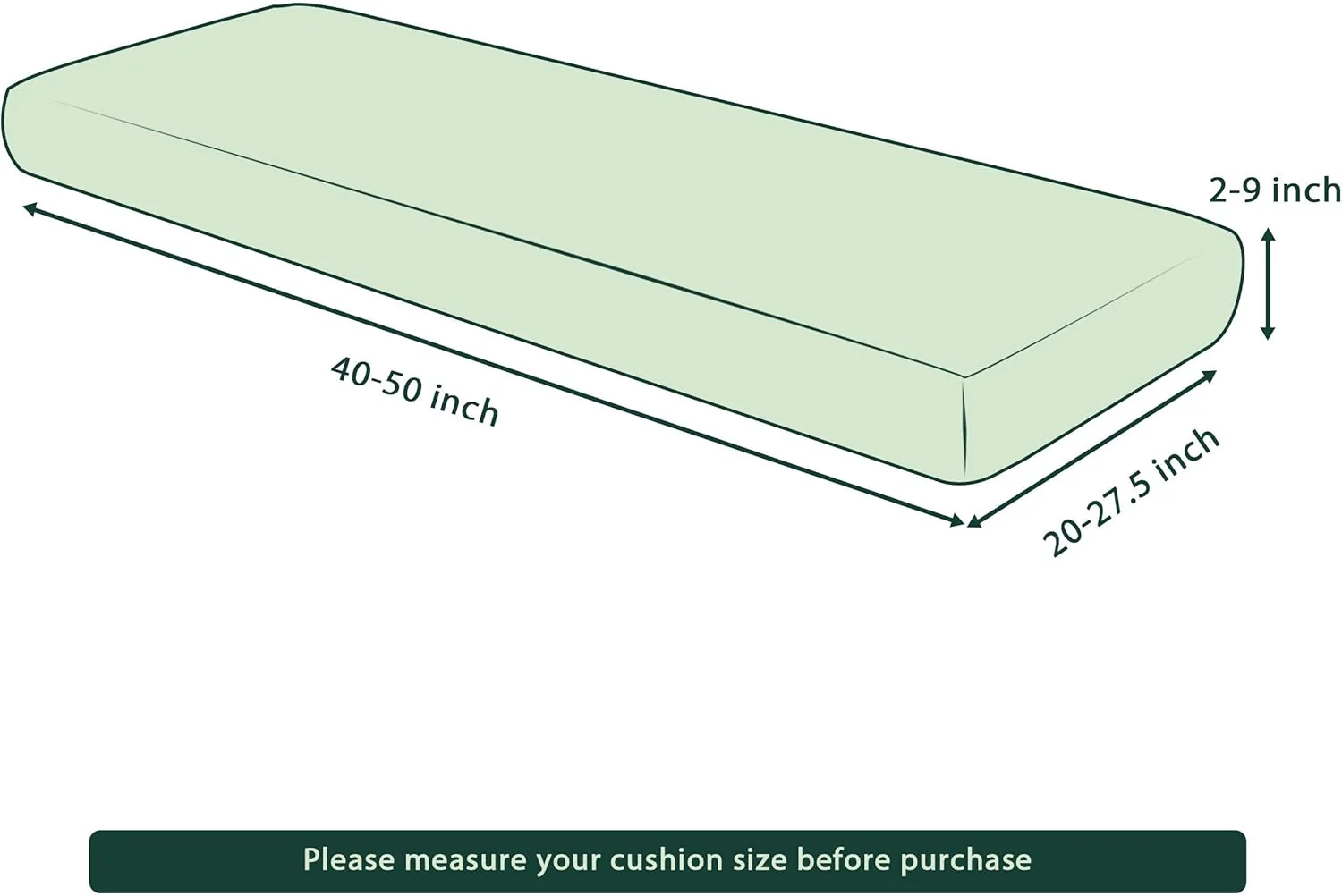 2 Seater Slipcover for Loveseat Couch - White - Image 5