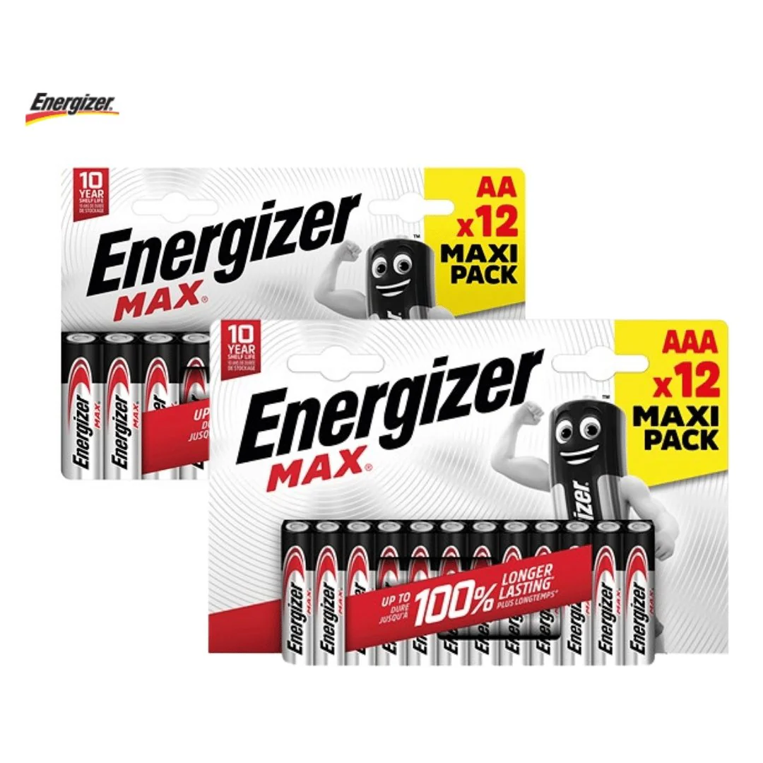 24 Energizer Max Batteries AA & AAA - Image 3