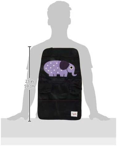 3 Sprouts Backseat Organiser - Elephant - Image 2