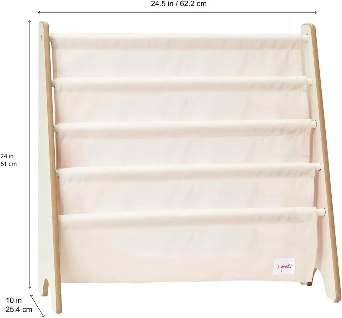 3 Sprouts Children's Book Rack - Yeti - Image 3