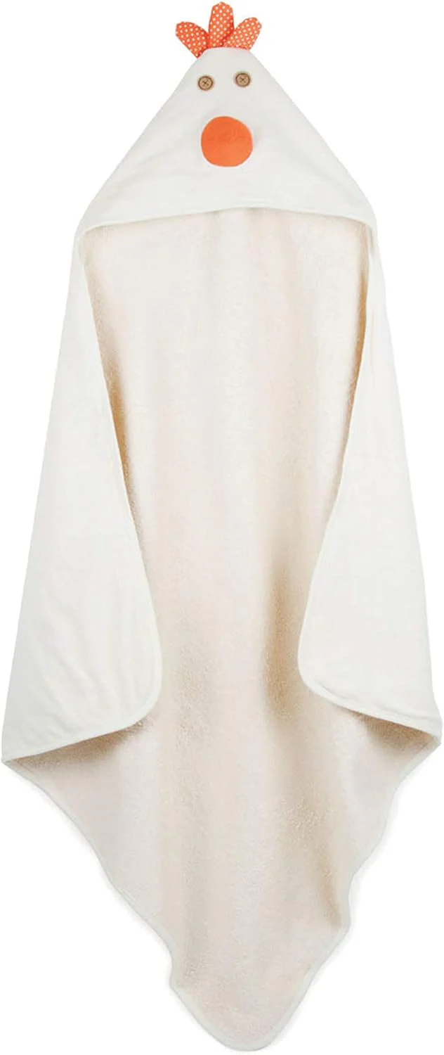 3 Sprouts Hooded Baby & Toddler Towel - Chicken - Image 2
