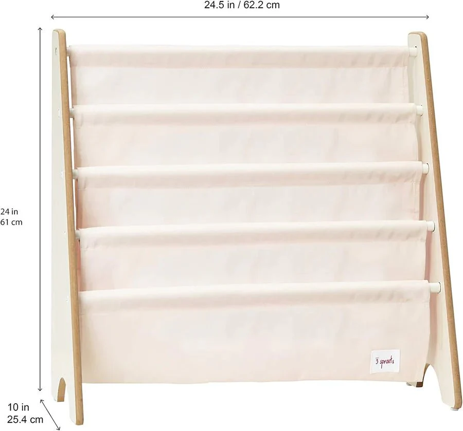 3 Sprouts Lion Bundle (Bookrack & Hamper) - Image 3