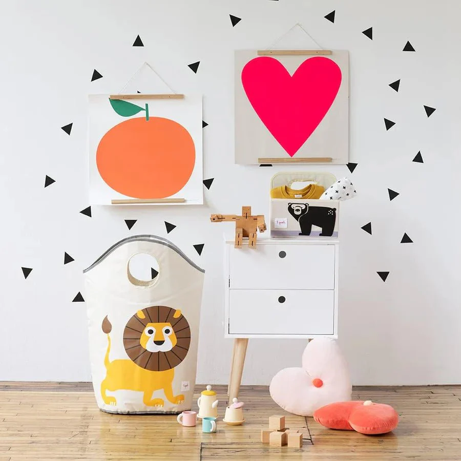 3 Sprouts Lion Bundle (Bookrack & Hamper) - Image 4