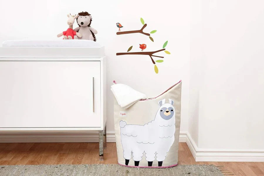 3 Sprouts Llama Bundle (Bookrack & Hamper) - Image 4