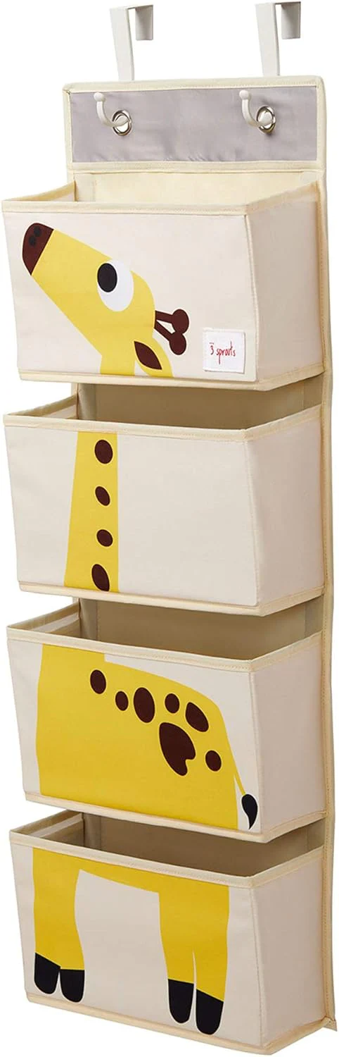 3 Sprouts Over Door Storage Organiser - Giraffe - Image 2