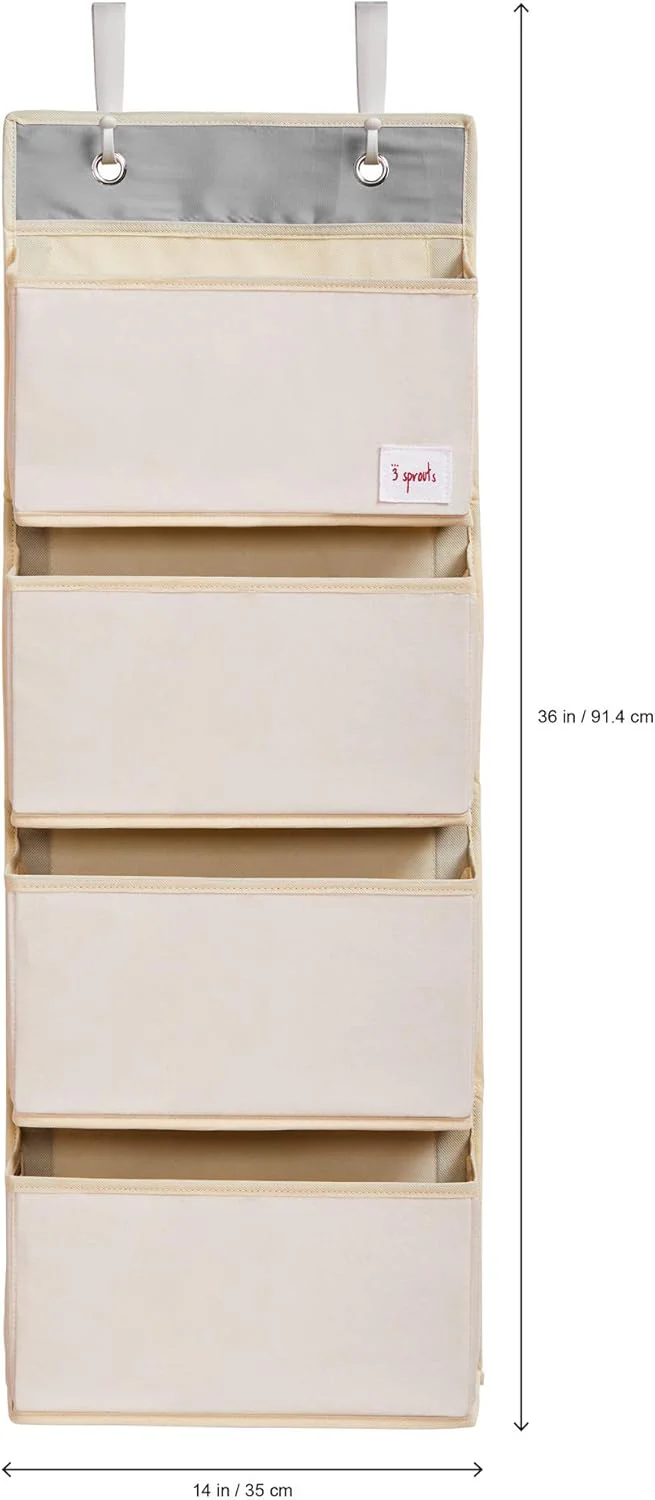 3 Sprouts Over Door Storage Organiser - Llama - Image 3