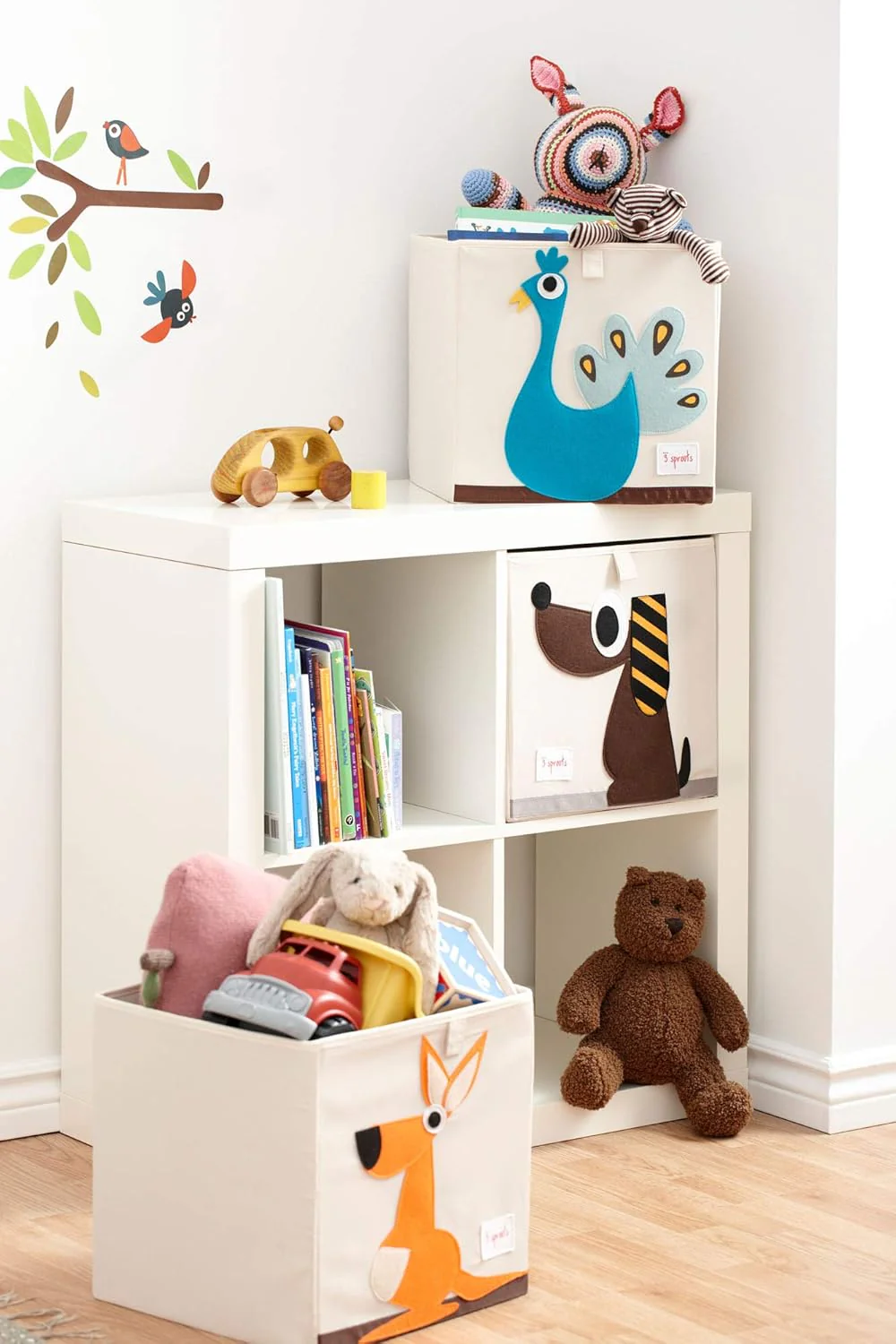 3 Sprouts Toy Storage Cube - Dog - Image 3