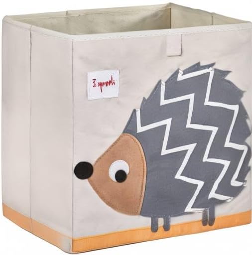3 Sprouts Toy Storage Cube - Hedgehog - Image 4