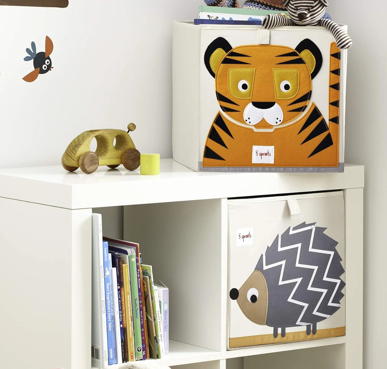 3 Sprouts Toy Storage Cube - Hedgehog - Image 6