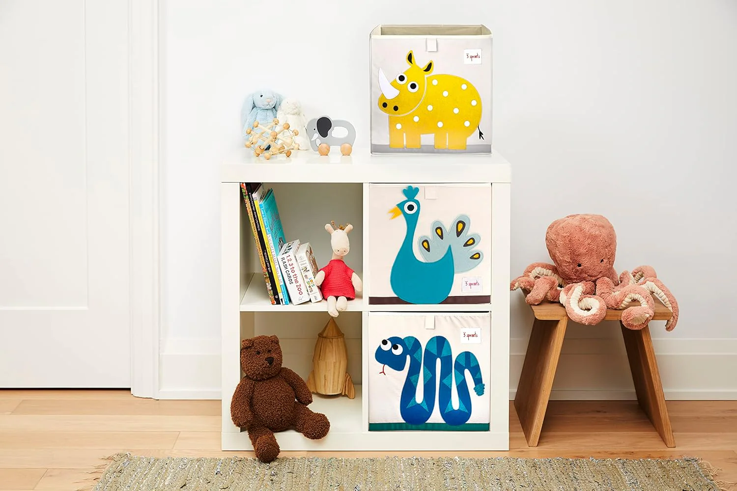 3 Sprouts Toy Storage Cube - Snake - Image 5