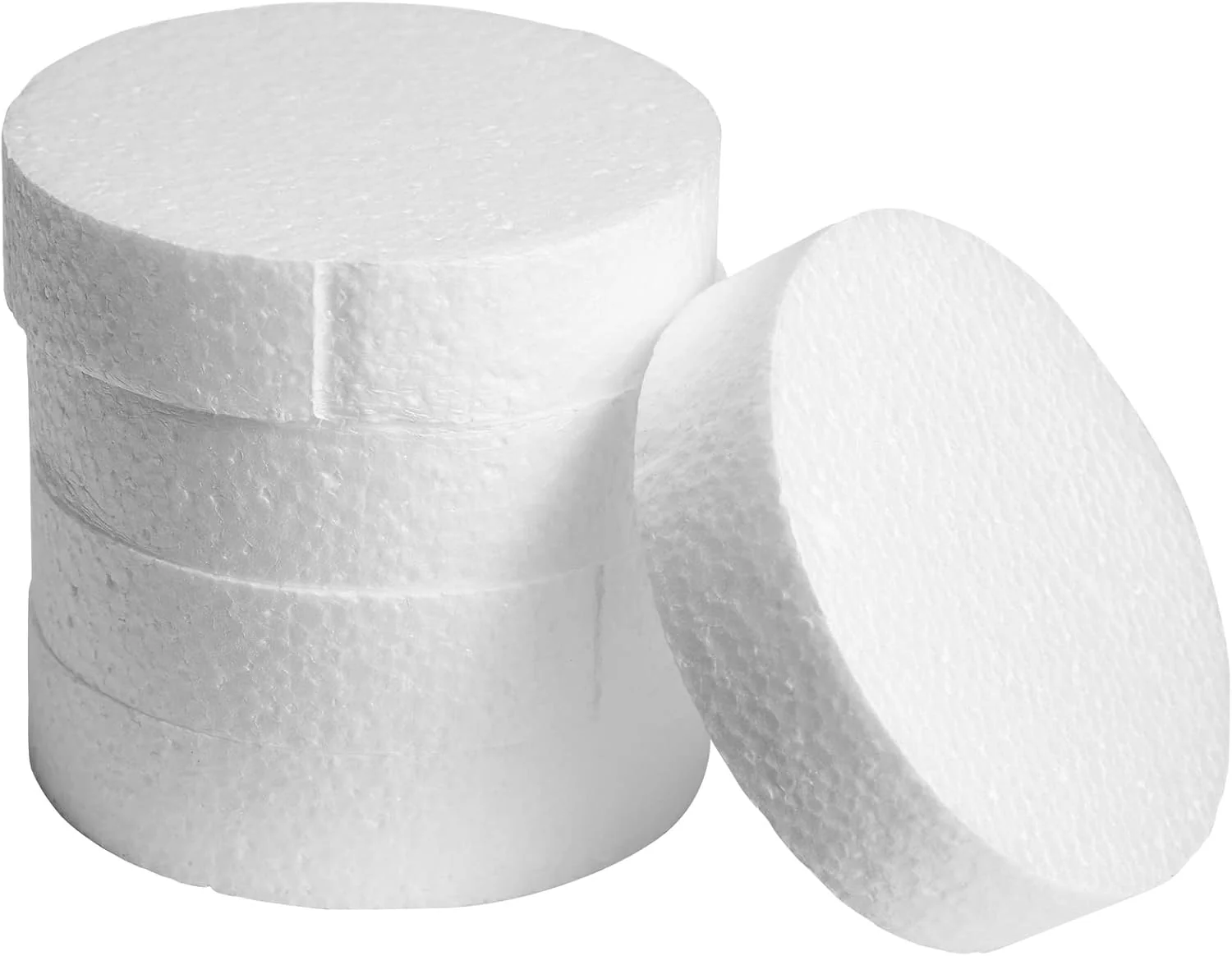 30 Craft Foam Circles with 30 Plastic Dowels (2 Sizes) - Image 6