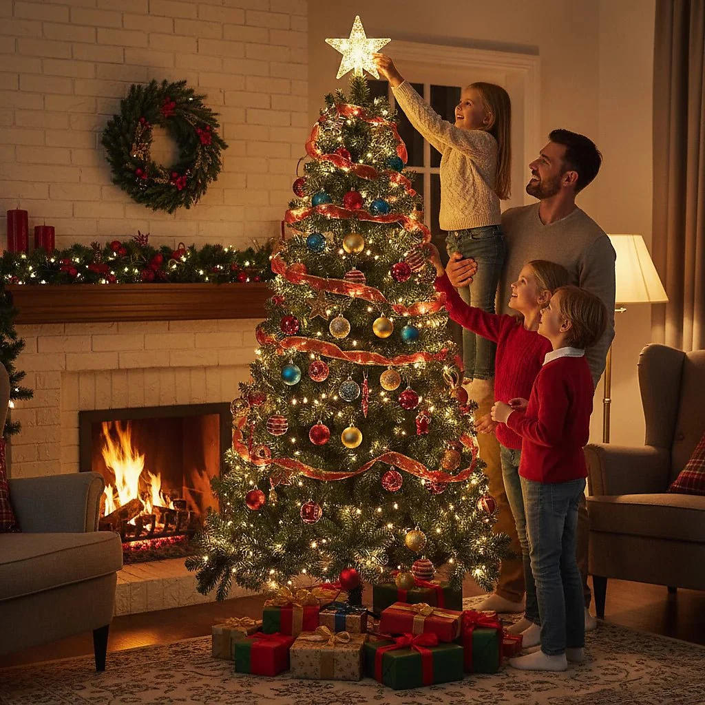 4FT Alaskan Pine Green Artificial Bushy Christmas Tree - 230 Tips - Image 7