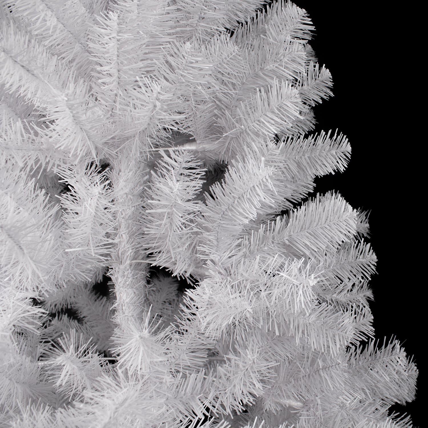 4FT Alaskan Pine White Artificial Bushy Christmas Tree - 230 Tips - Image 3