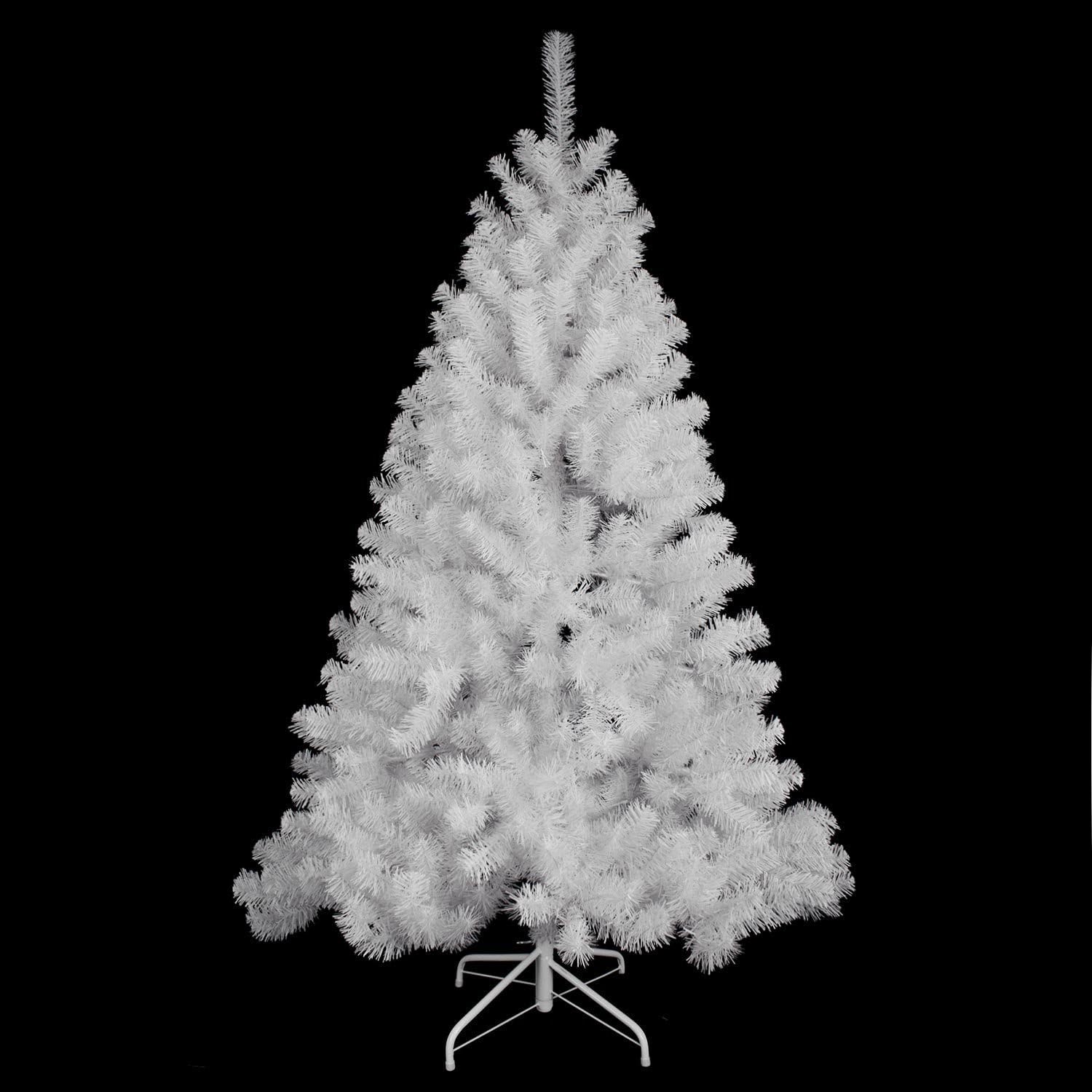 4FT Alaskan Pine White Artificial Bushy Christmas Tree - 230 Tips - Image 7