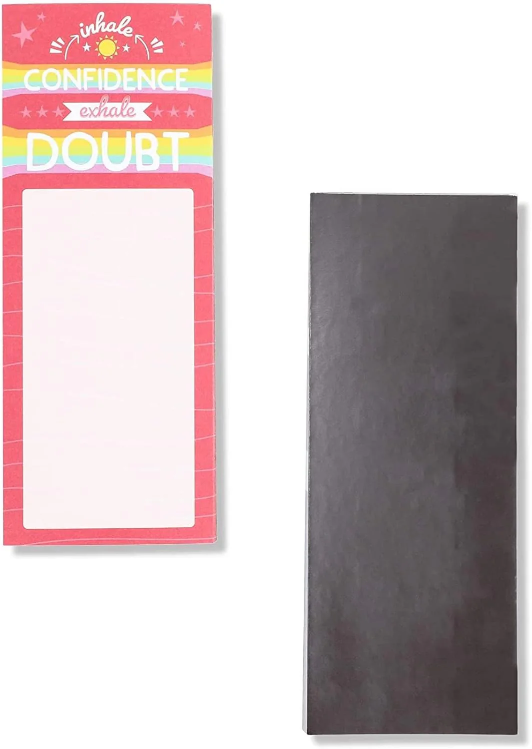 6 Fridge Magnetic To-Do List Notepad with 6 Inspirational Magnets - Image 5