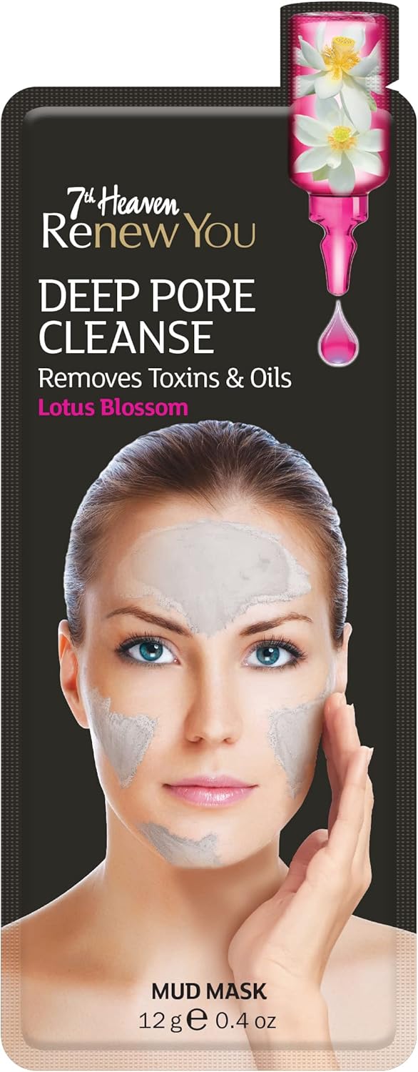 7th Heaven Deep Pore Cleanse Mud Masks - 12 Pack - Image 6