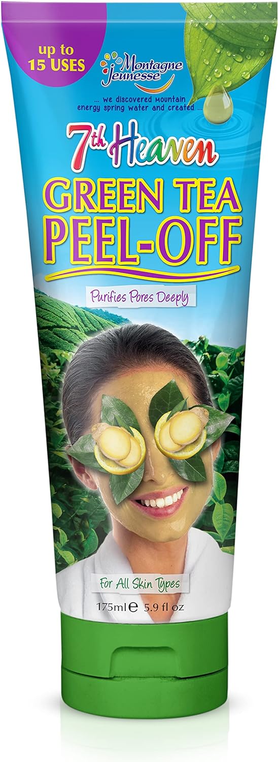 7th Heaven Green Tea Peel-Off 175ml Tube - 3 Pack - Image 3
