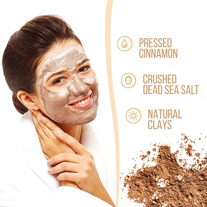 7th Heaven Intense Cinnamon Clay Face Masks - 12 Pack - Image 2