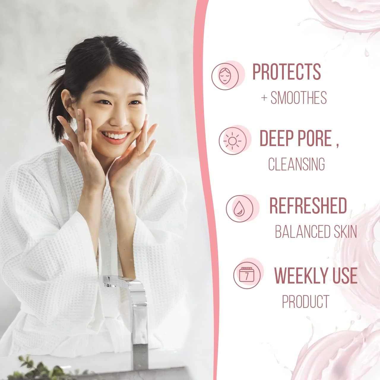 7th Heaven Pink Cactus Clay Peel Off Masks - X 96 - Image 4