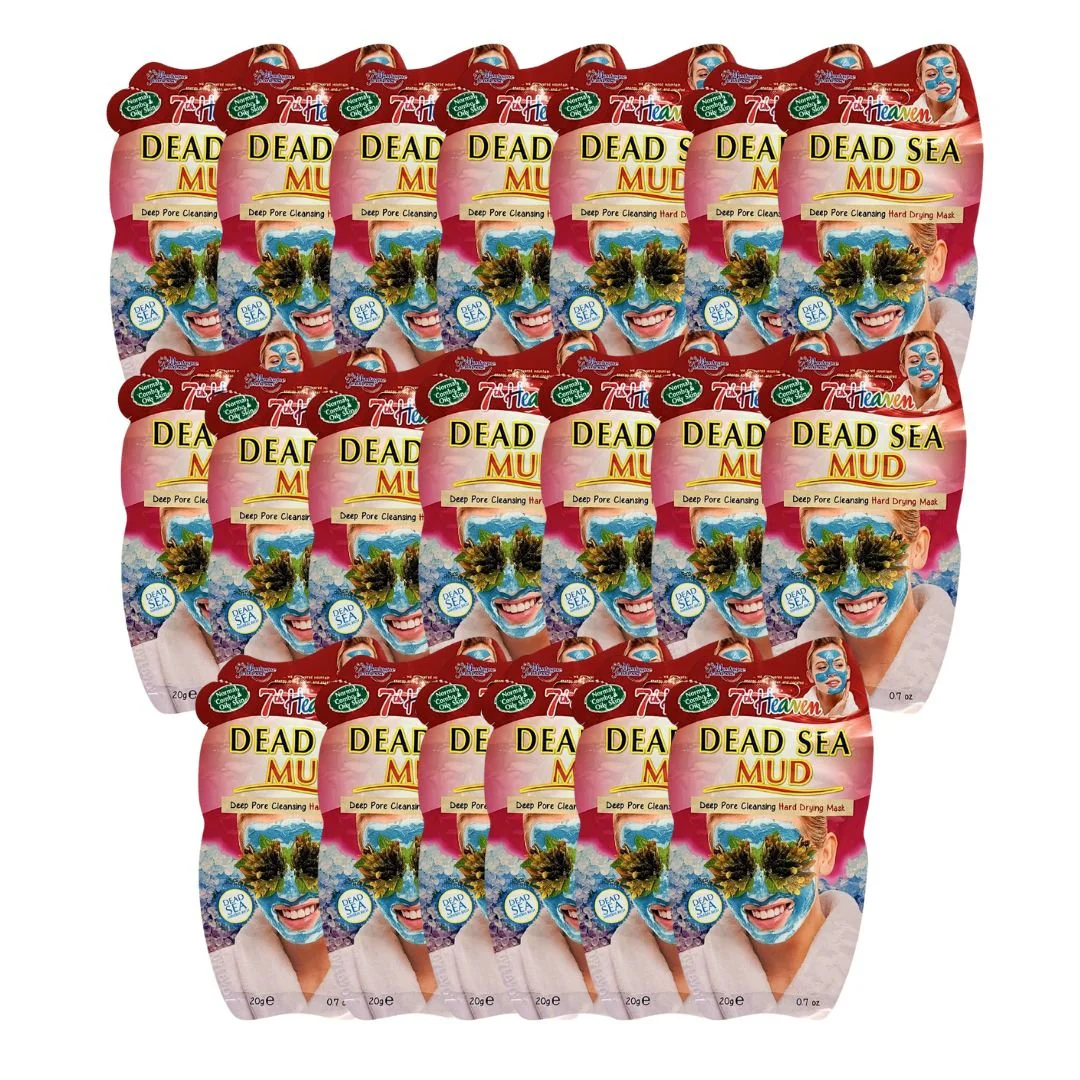 7th Heaven Dead Sea Mud Mask 20g - 20 pack
