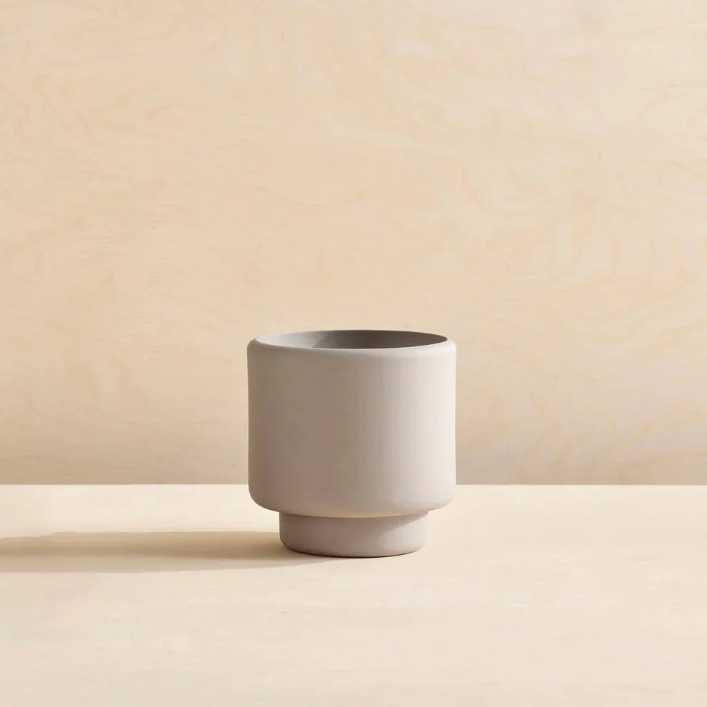 Aaron Probyn Botany Plant Pot Concrete Grey - (Medium 15cm) - Image 3