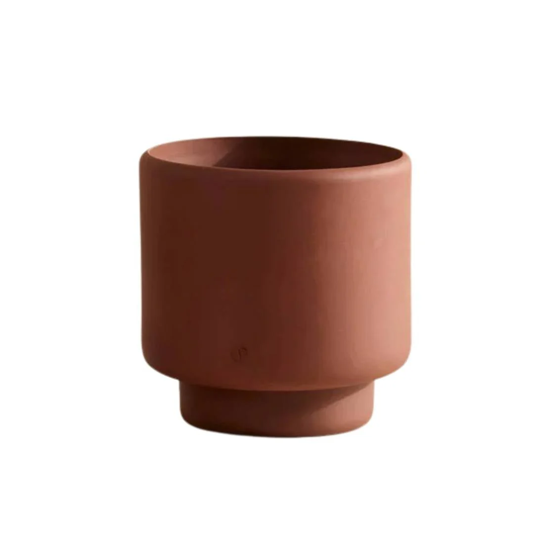 Aaron Probyn Botany Plant Pot - Dark Terracotta (Large - 19cm)