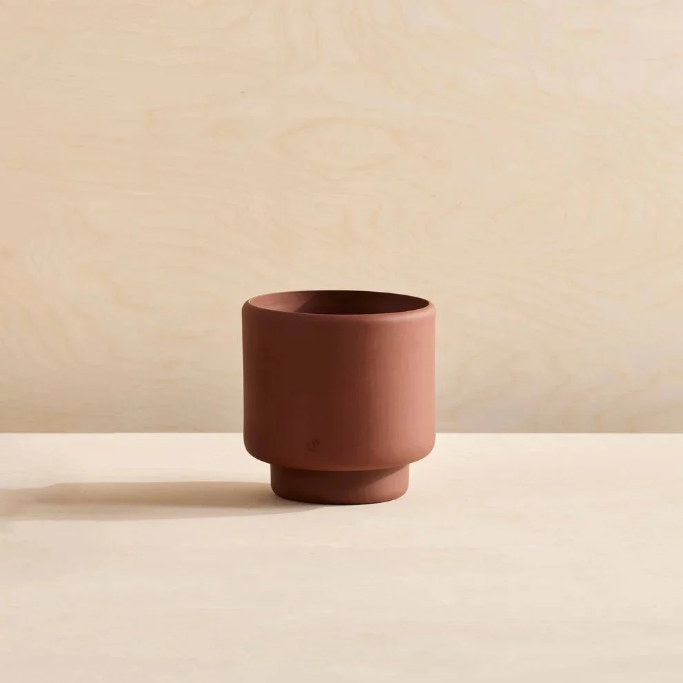 Aaron Probyn Botany Plant Pot - Dark Terracotta (Large - 19cm) - Image 2