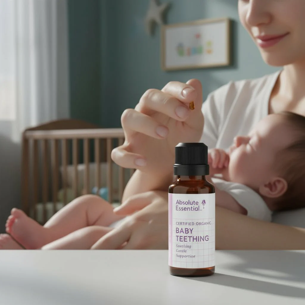 ABSOLUTE ESSENTIAL Baby Teething Oil - sleep health - Image 3