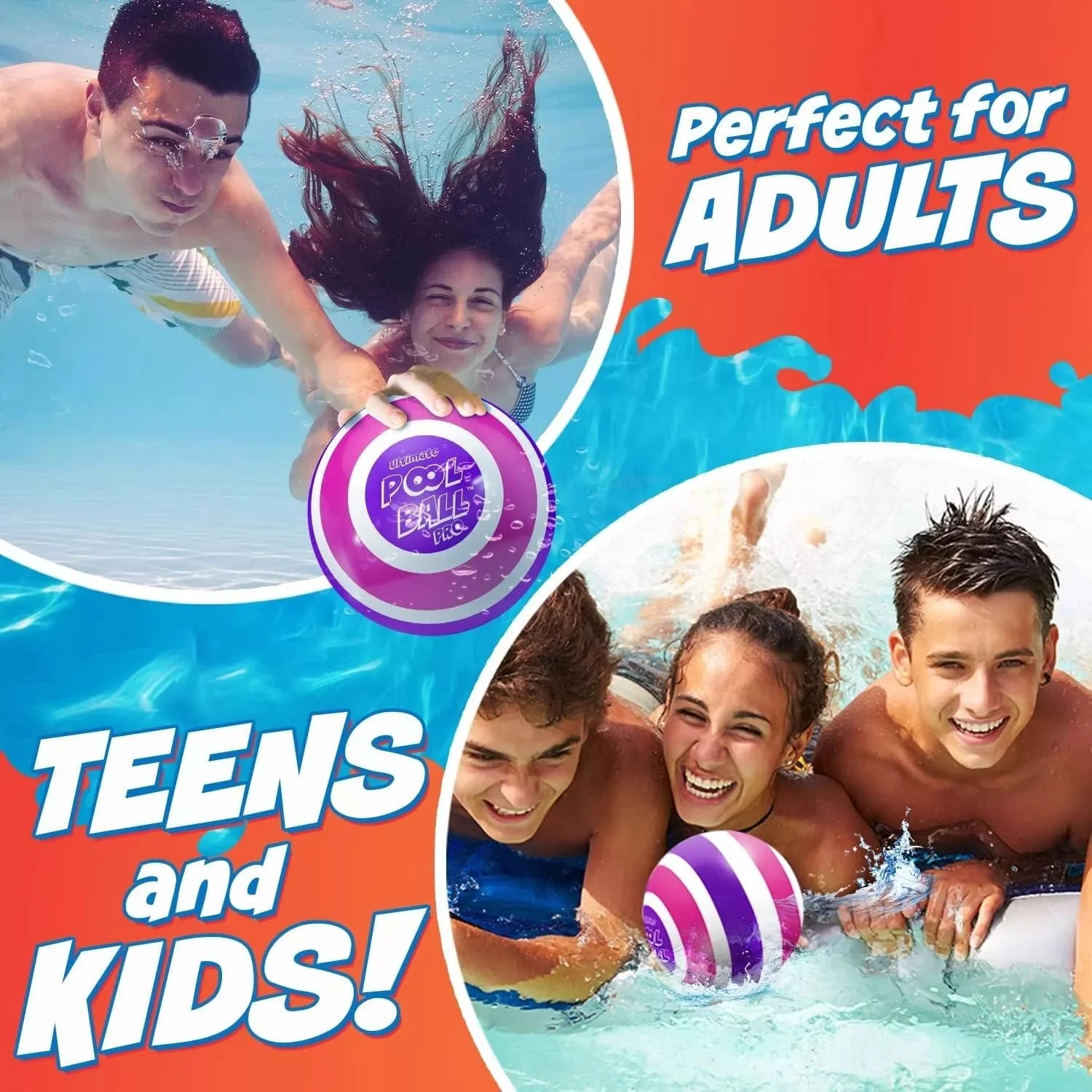 Activ Life The Ultimate Pool Ball (Pink/Purple) - Image 4