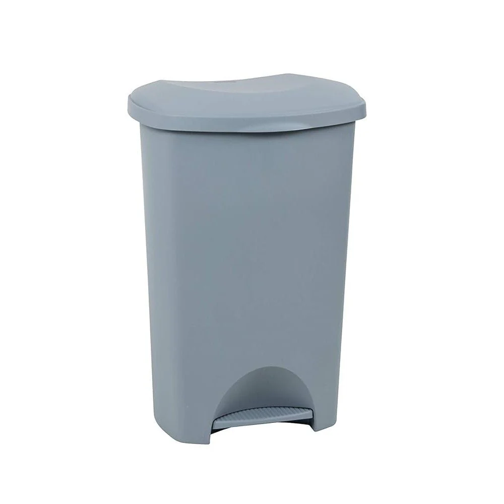 Addis 50 Litre Light Grey Kitchen Pedal Bin - Eco Edition