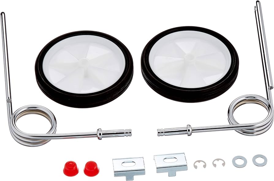 Adie AD7333 Sprung Ez Trainer Stabiliser Wheel - White, Size 12/16 - Image 3