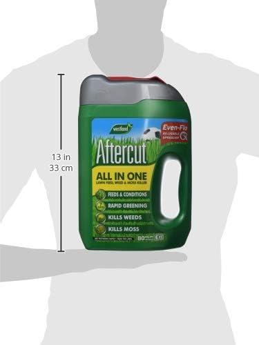Aftercut All In One Lawn Feed & Weed Killer - 80 m2 (2.8kg) - Image 4