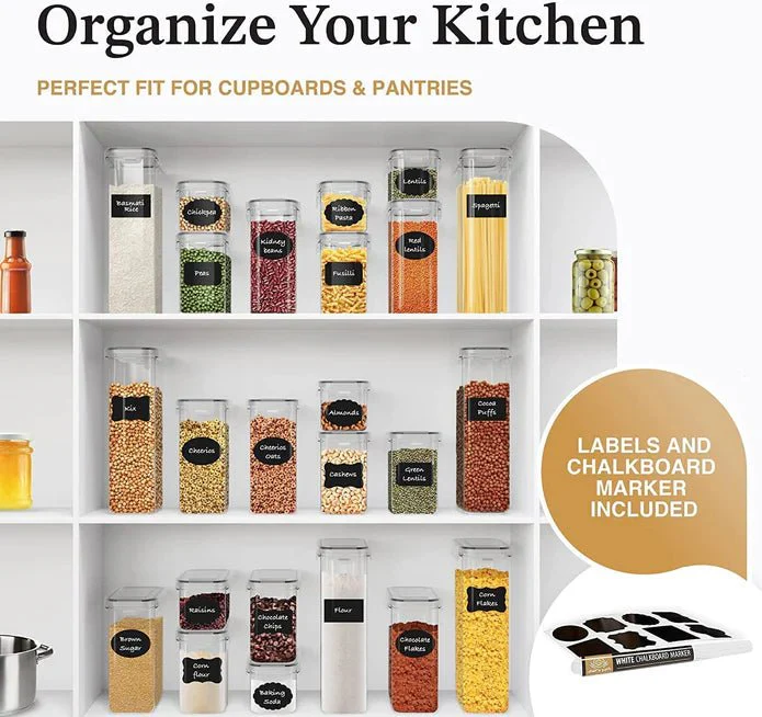 Airtight Food Storage Container Set - 24 Piece - Image 7