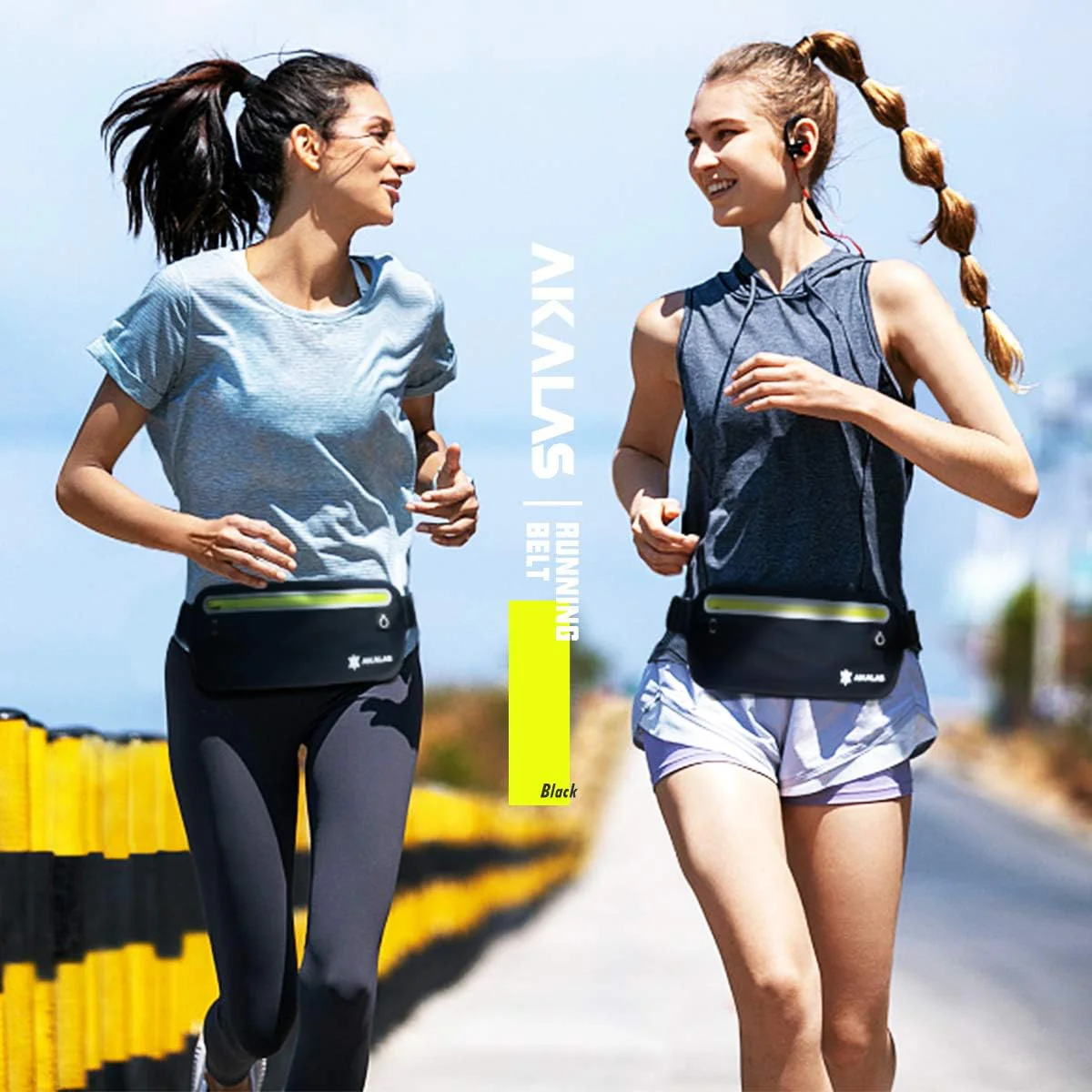Akalas Ultra Slim Running Belt Waist Pack (Various Colours) - Image 10
