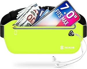 Akalas Ultra Slim Running Belt Waist Pack (Various Colours) - Image 4