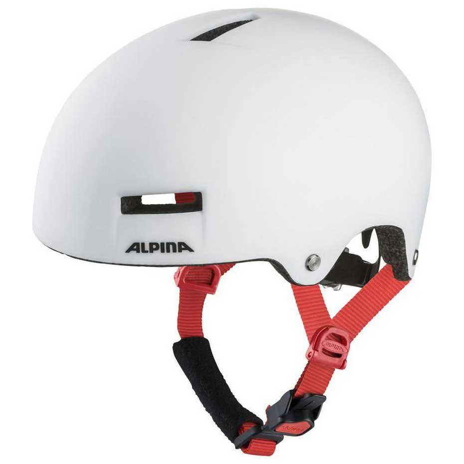 Alpina Airtime Helmet Skateboard Cycle Helmet Medium to Large 52-57cm - White