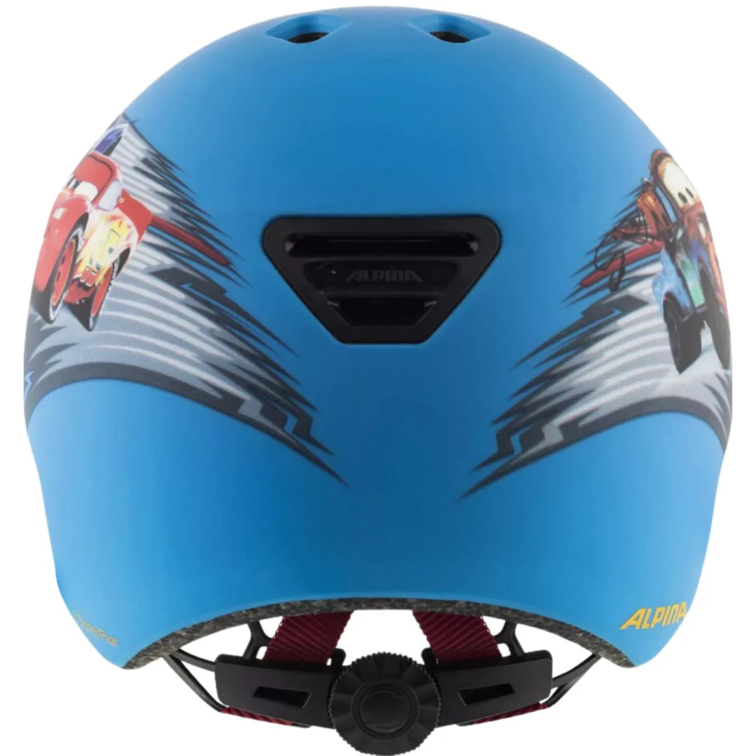 Alpina Disney Cars Kids Cycling Helmet aged 4 to 12 - Image 3