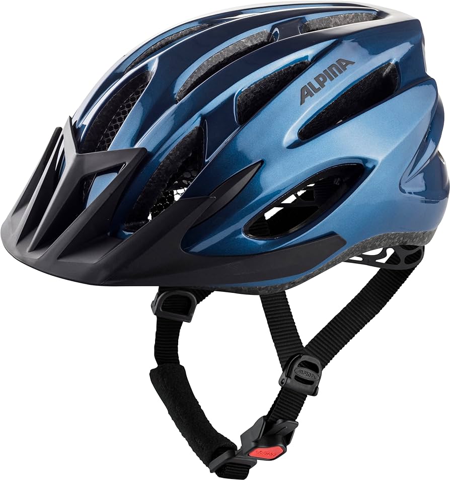 Alpina MTB 17 Touring Bike Helmet - Blue 58-61cm (large) - Image 3