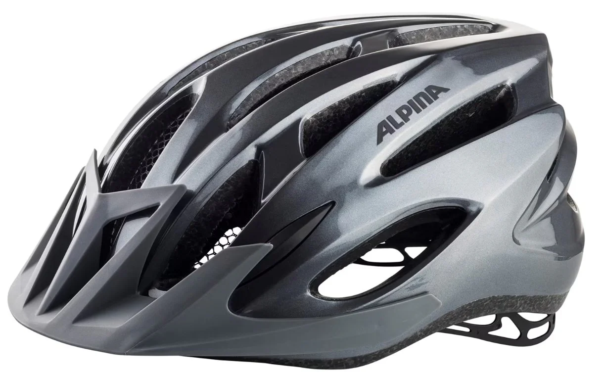 Alpina MTB 17 Touring Bike Helmet - Grey 58-61cm (large) - Image 3