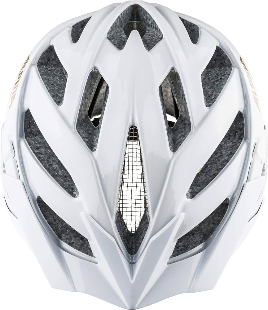 Alpina Panoma Unisex Bike Helmet White Gold - Small Medium - 52-57cm - Image 2
