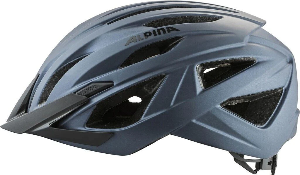 Alpina Parana Indigo Matt Cycling Helmet 55-59cm (Medium) - Image 2