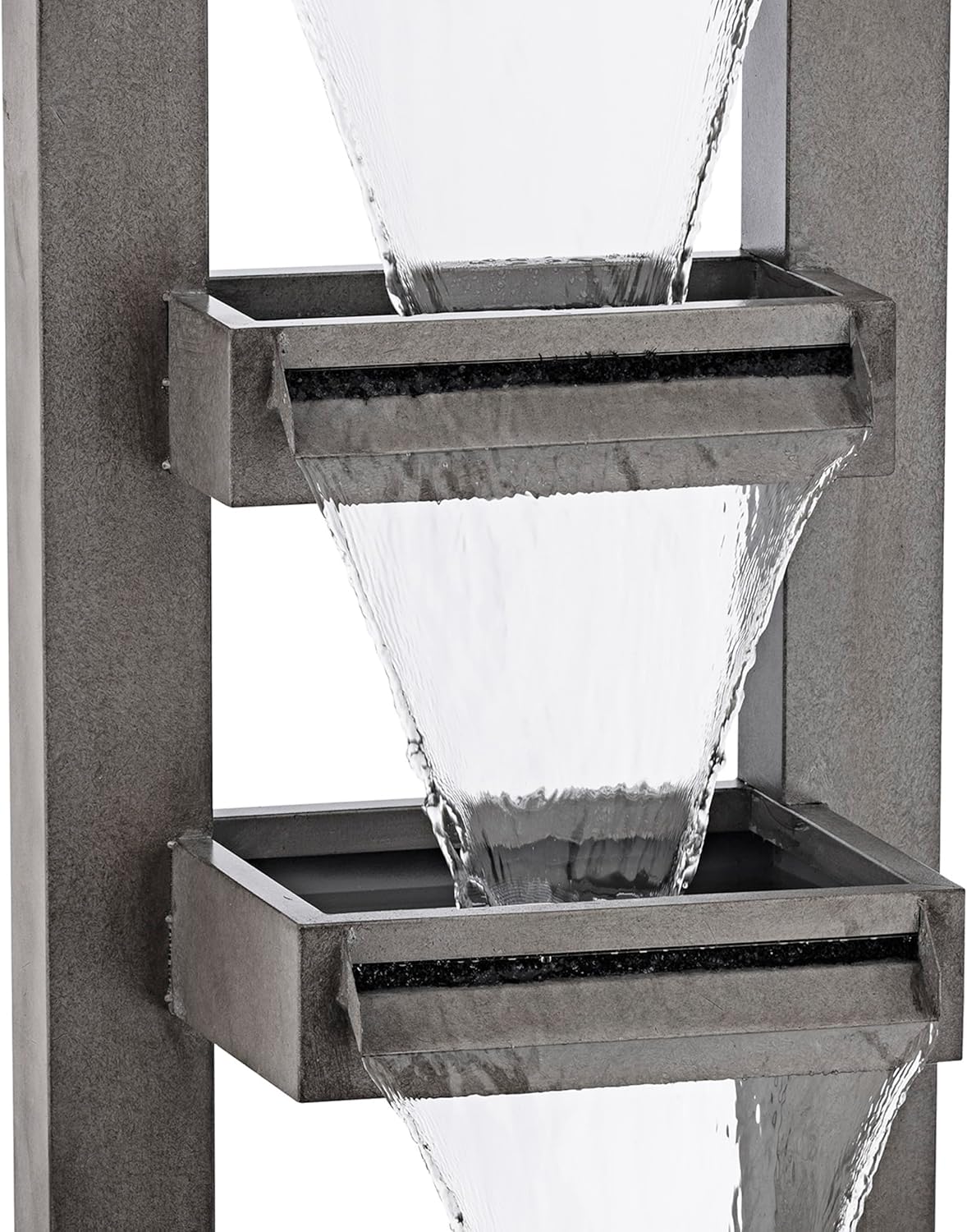 Alpine Corporation Metal Fountain - Grey - Image 9