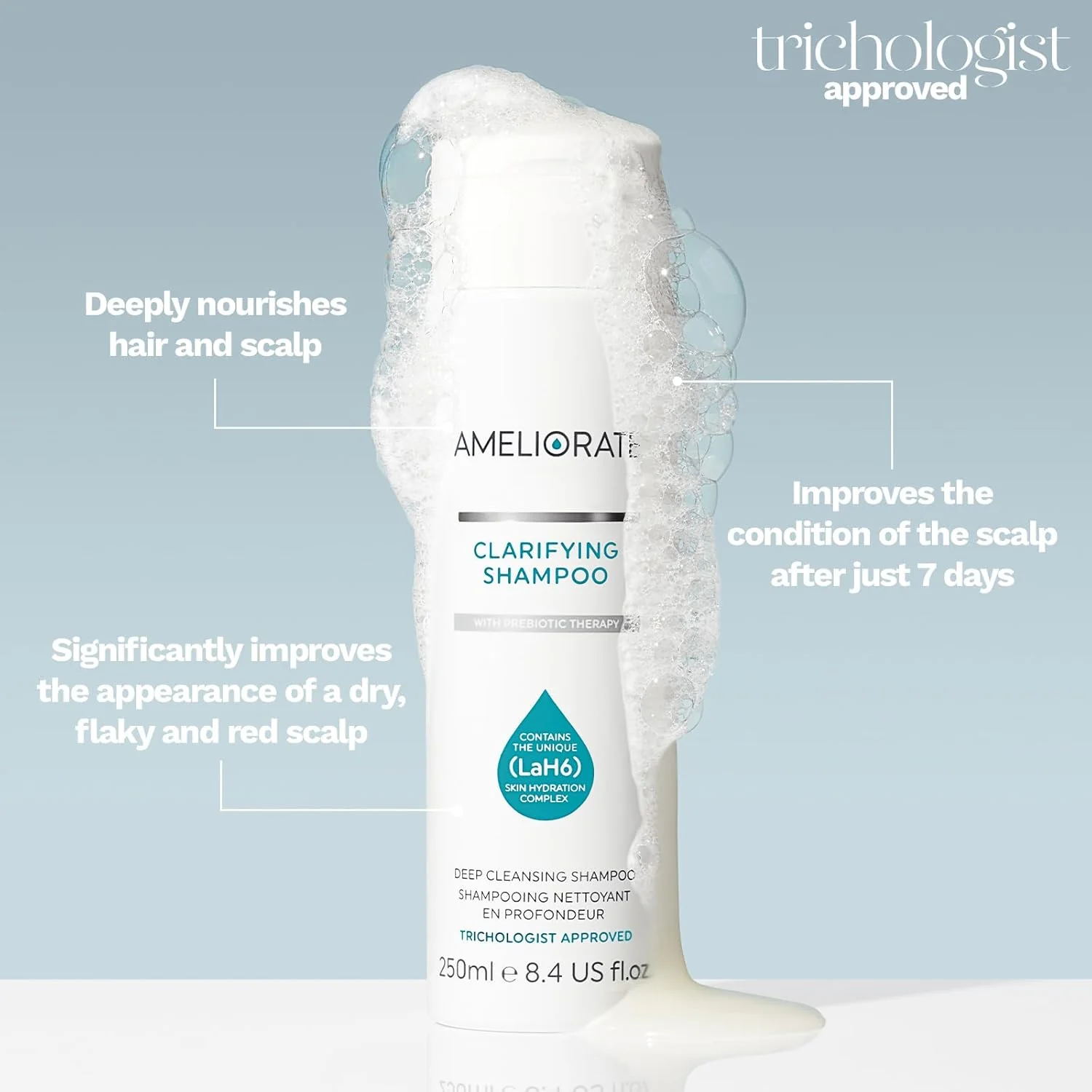 AMELIORATE Clarifying Shampoo - 100ML - Image 2
