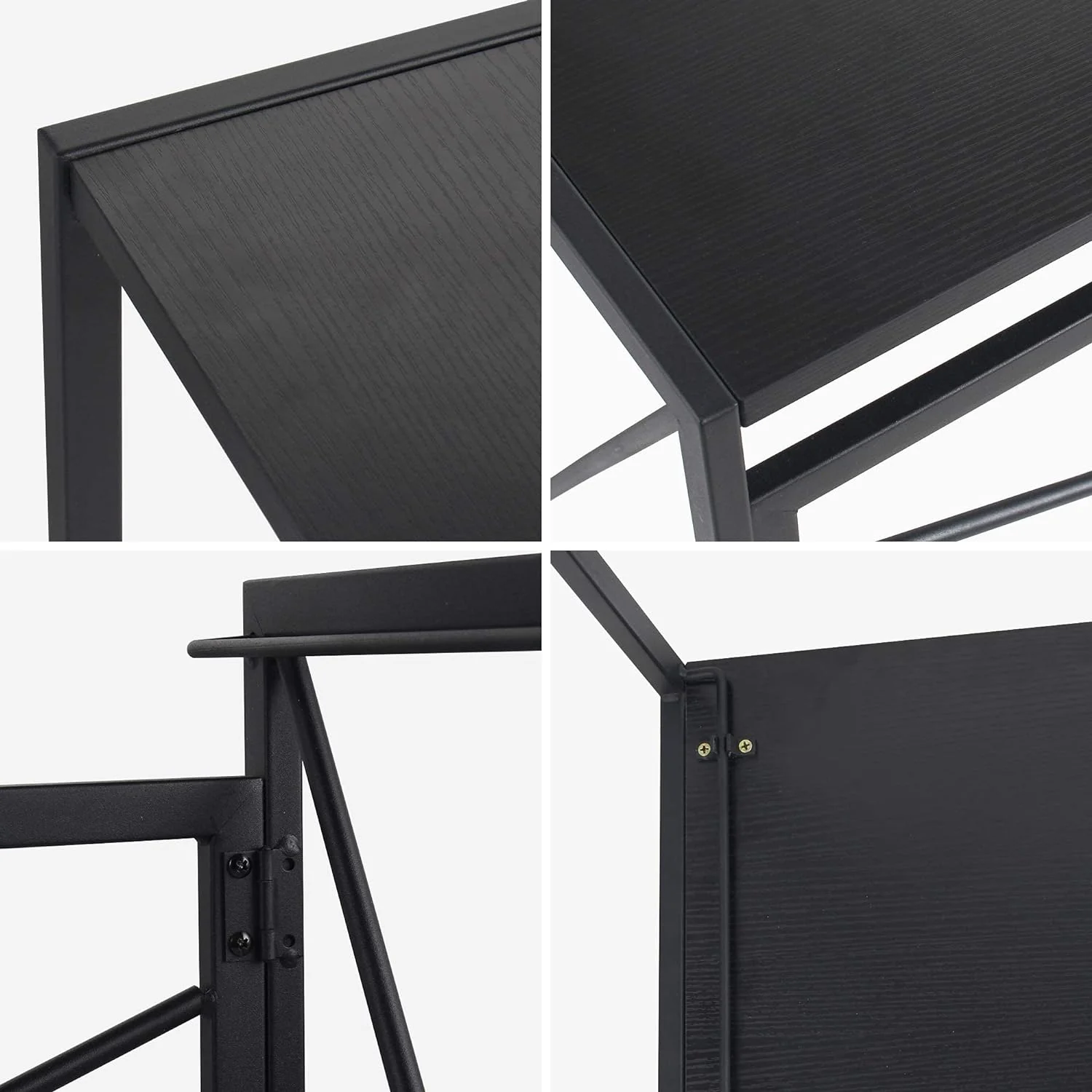 ANJI DEPOT Folding Table/ Desk (Black) - Image 4
