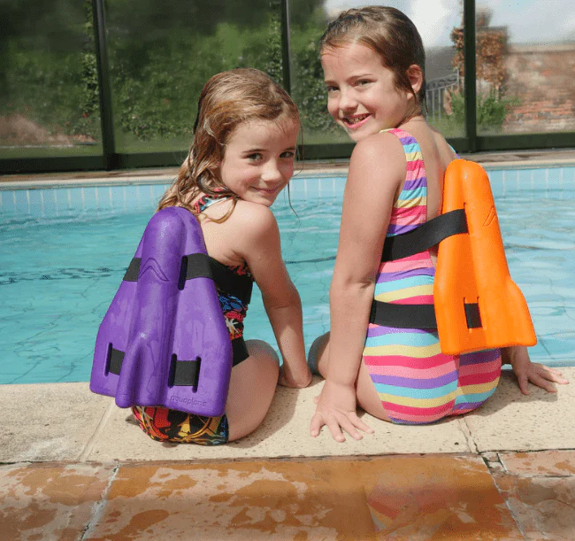 AquaPlane Kids' 3-in-1 Swim Float Aid Kick Board - Blue - Image 4