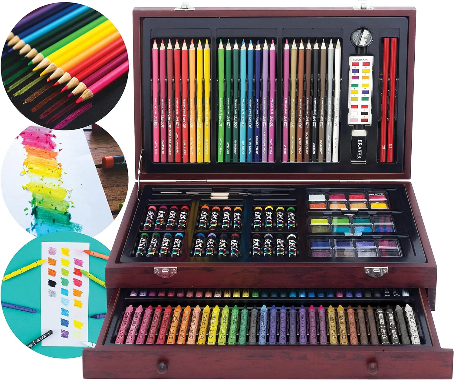 Art 101 Doodle and Colour 142 Pc Art Set