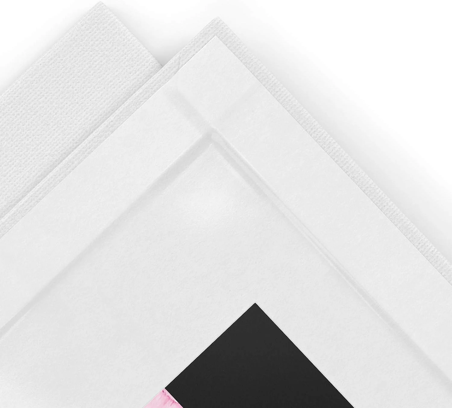 Arteza Blank Square Canvas Board Panels - 7.9"x7.9" (20x20cm) - 10 Pack - Image 4