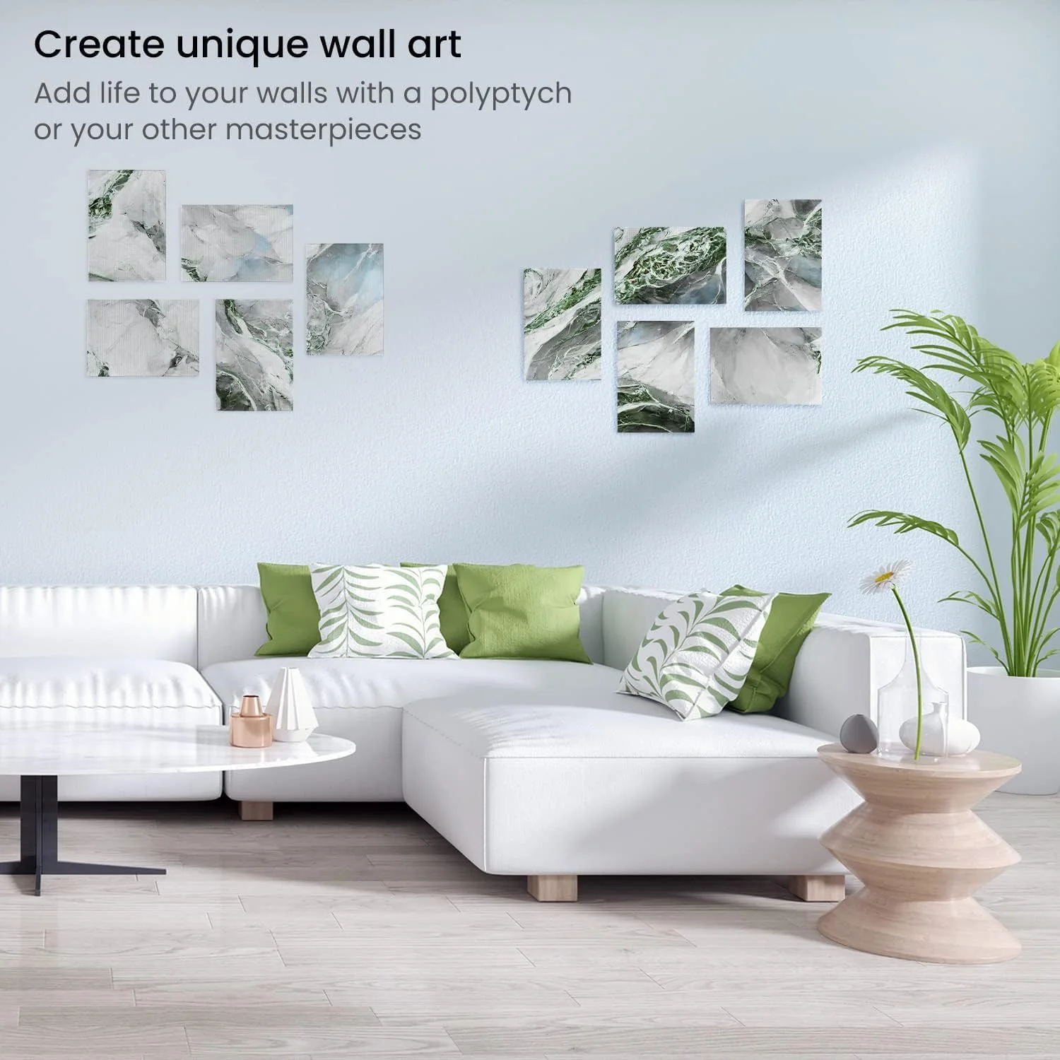 Arteza Canvas Panels For Painting 12" x 16" (30.5 x 40.6cm) - 7 Pack - Image 6