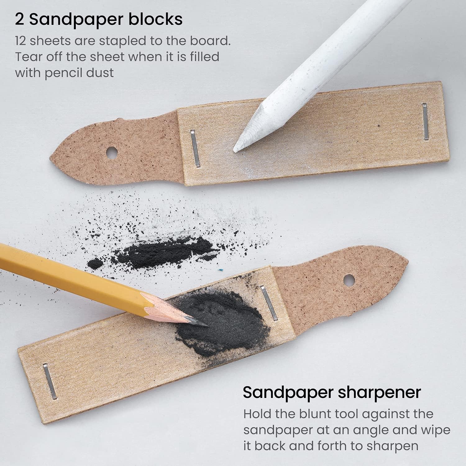 ARTEZA Drawing Kit for Adults, Set of 35 Sketching Tools & Detailing Accessories - Image 5