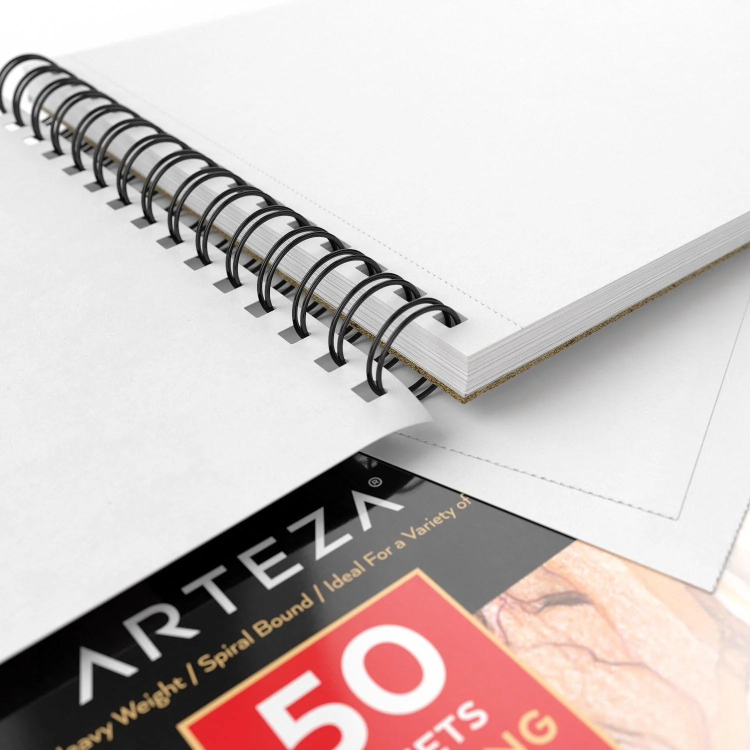 Arteza Drawing Pad 20.3x25.4 cm - Pack of 2 - Image 3